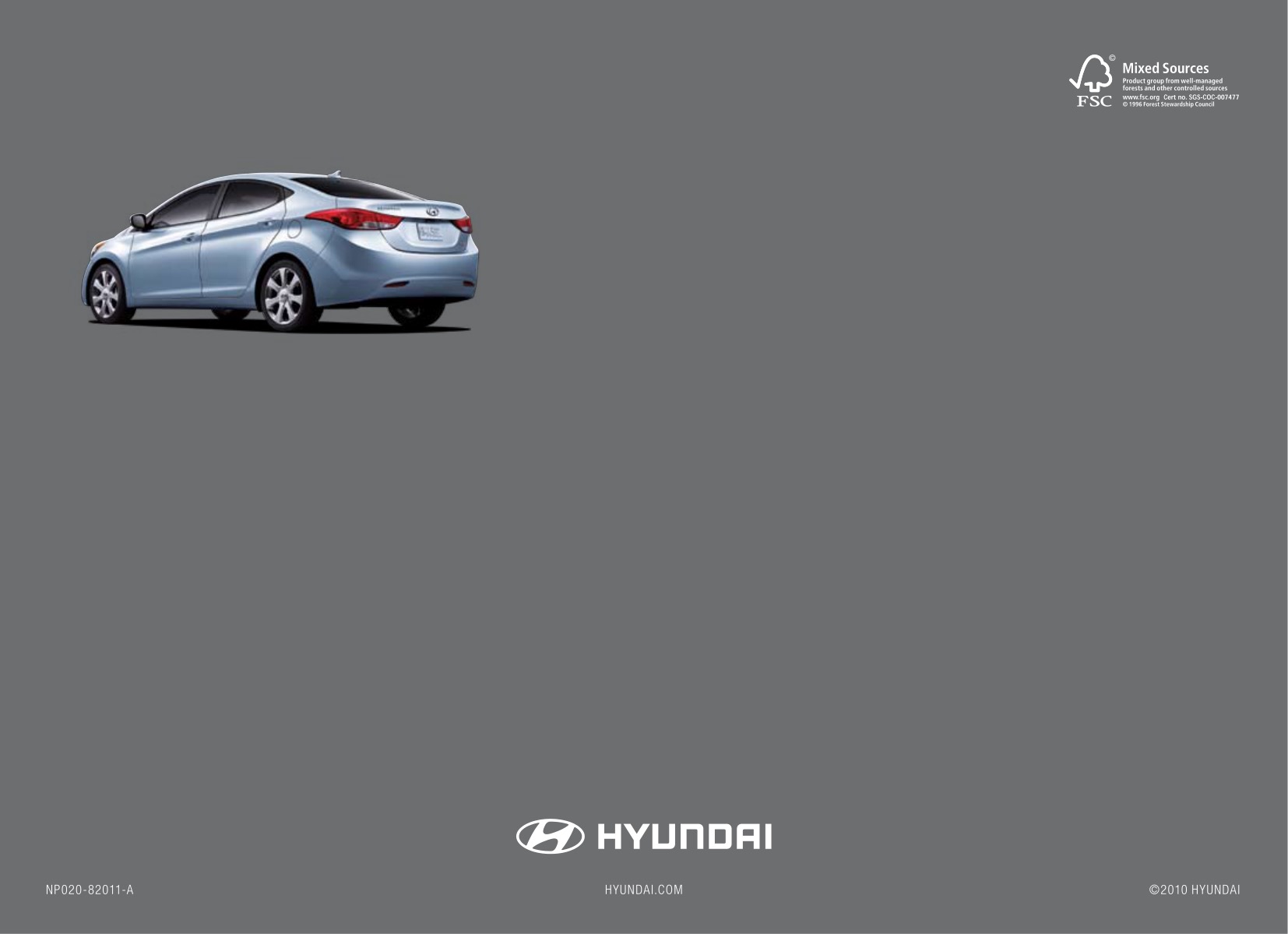 2011 Hyundai Elantra Brochure Page 23